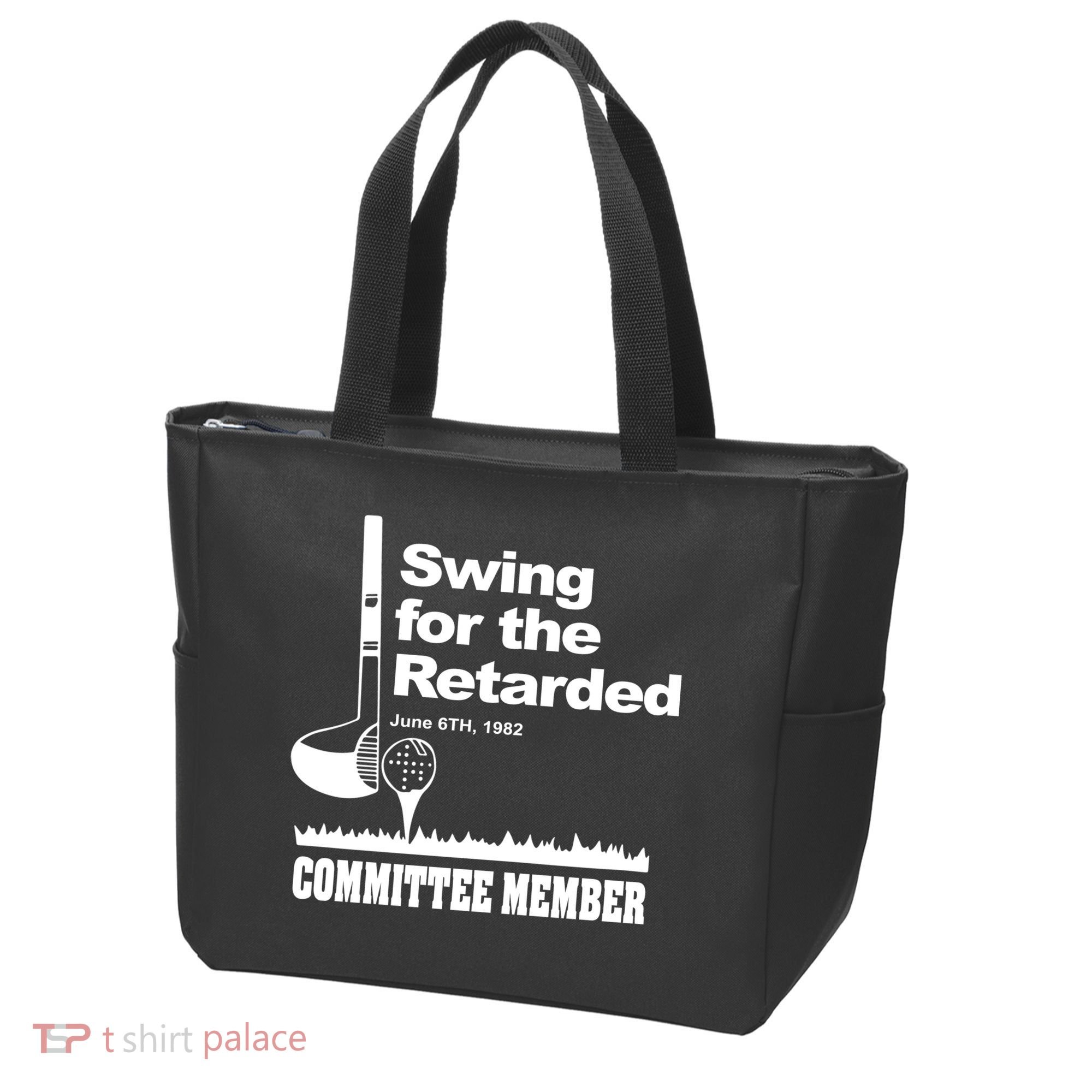 Swing For The Retarded Tote Bag