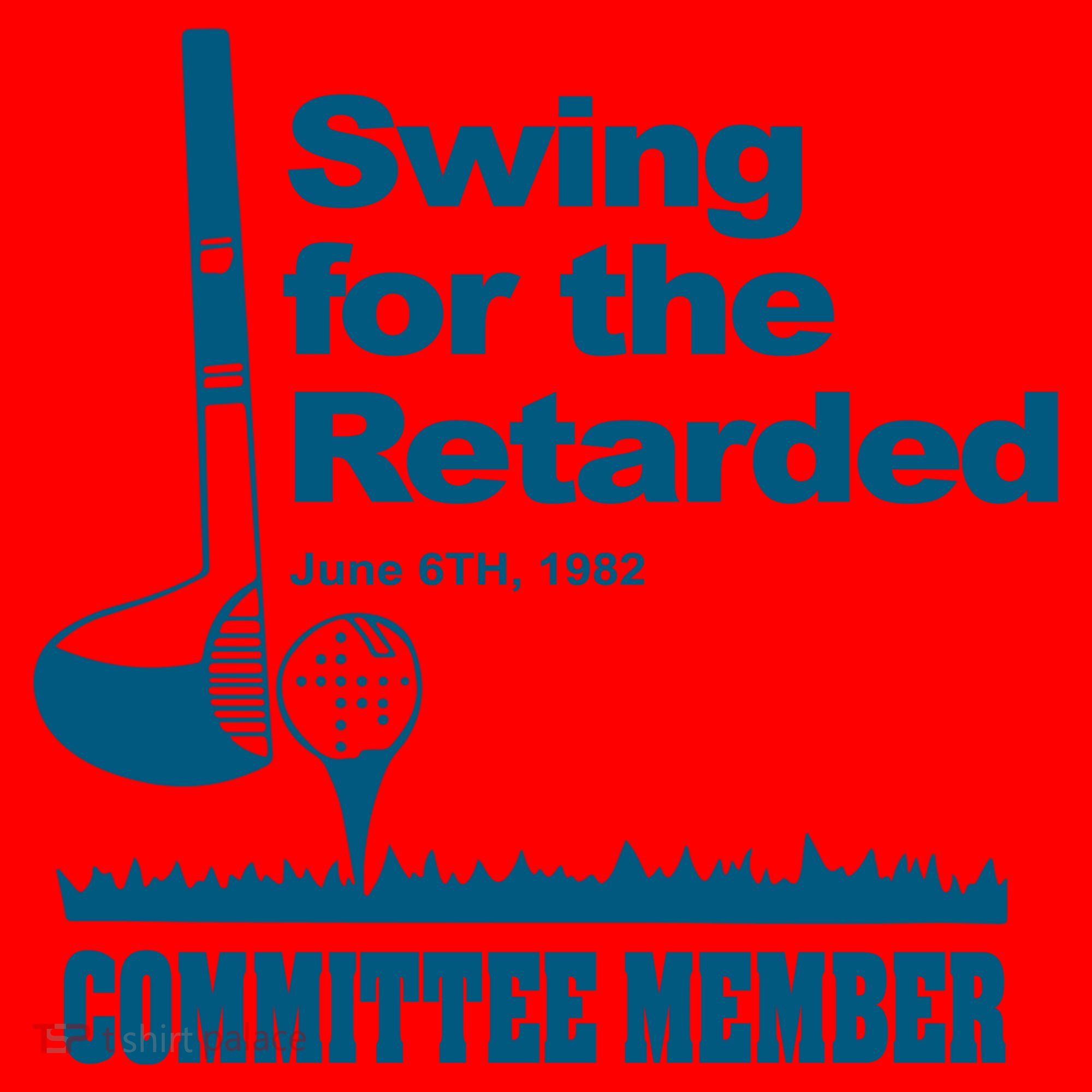 Swing For The Retarded Santa Hat