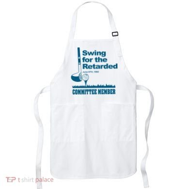 Swing For The Retarded Apron