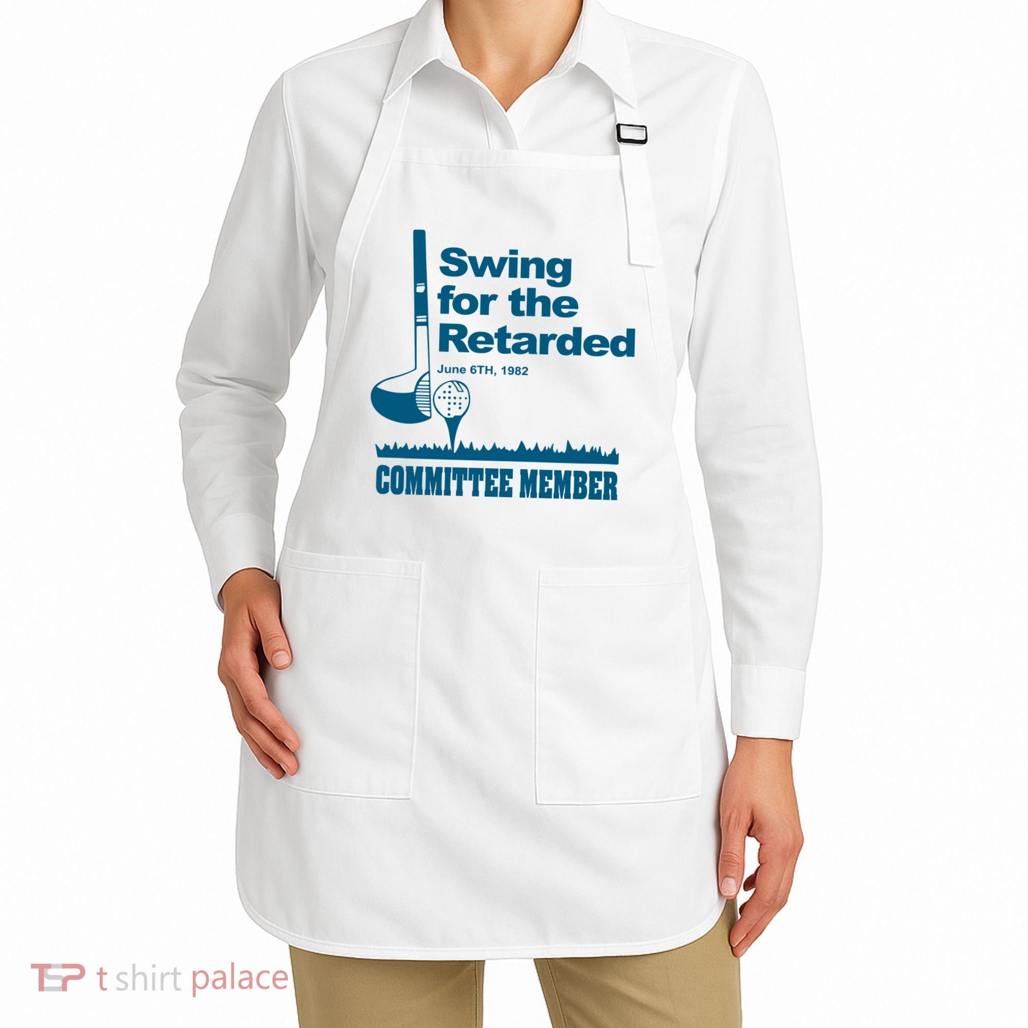 Swing For The Retarded Apron