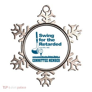 Swing For The Retarded Ornament