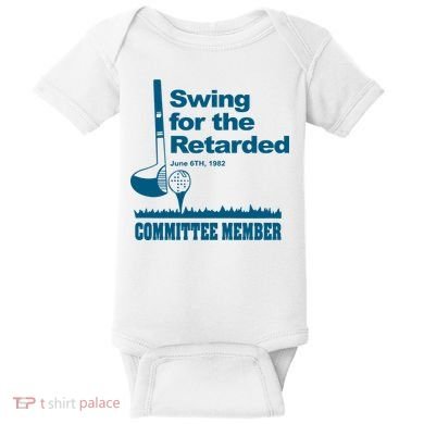Swing For The Retarded Baby Bodysuit