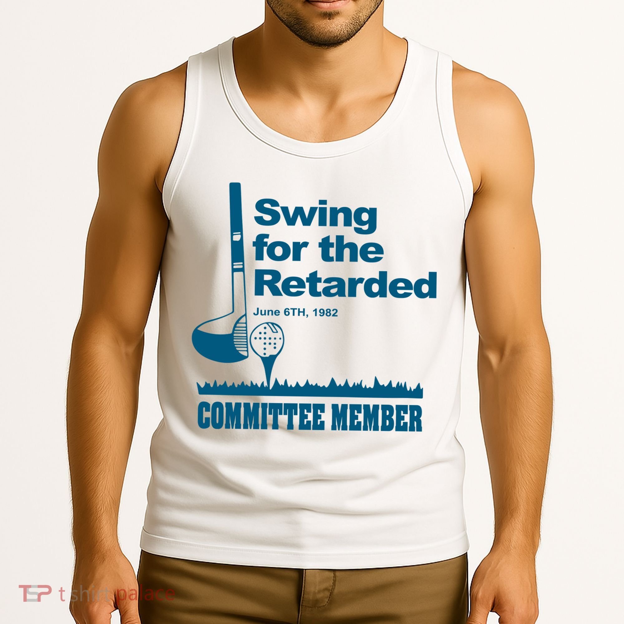 Swing For The Retarded Tank Top
