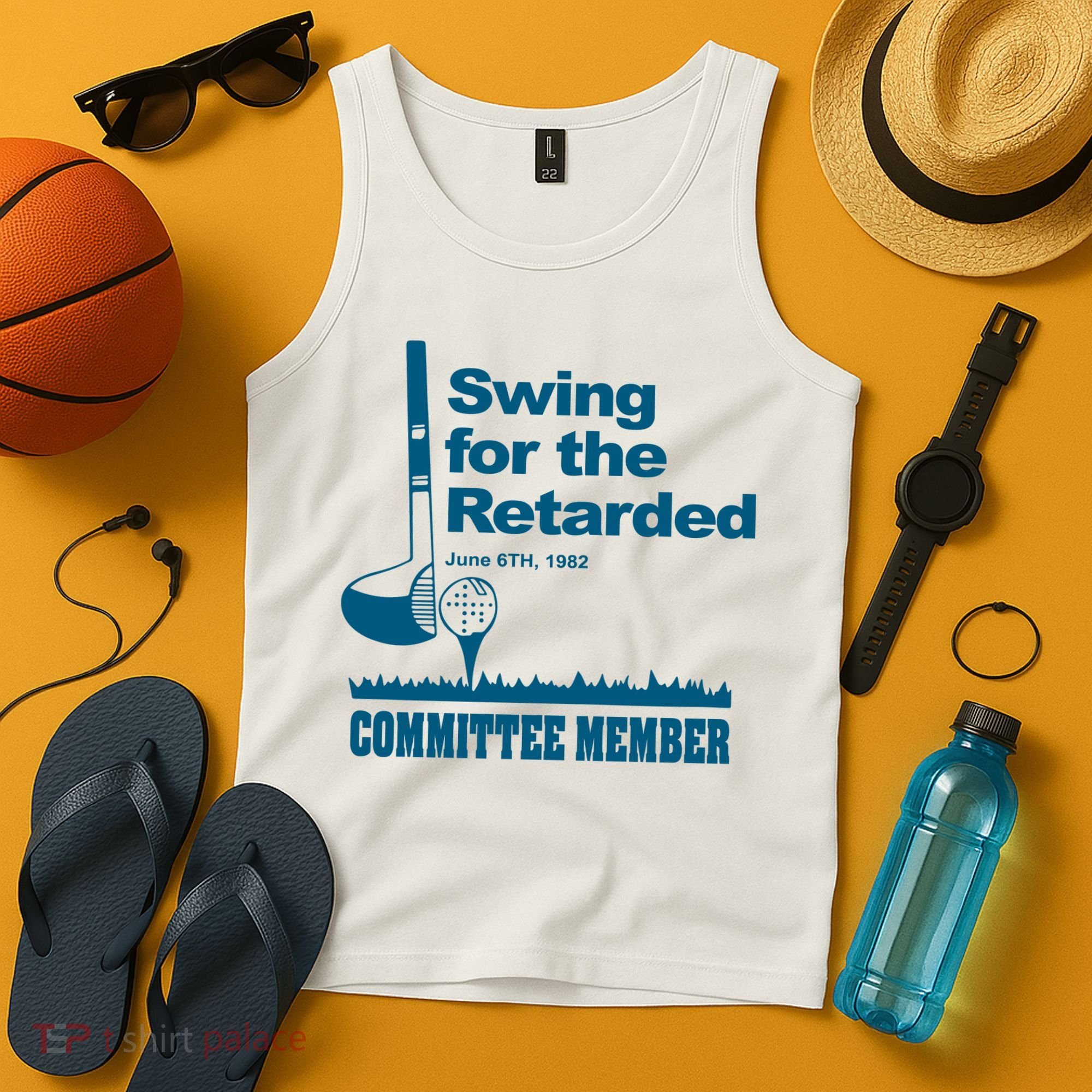 Swing For The Retarded Tank Top