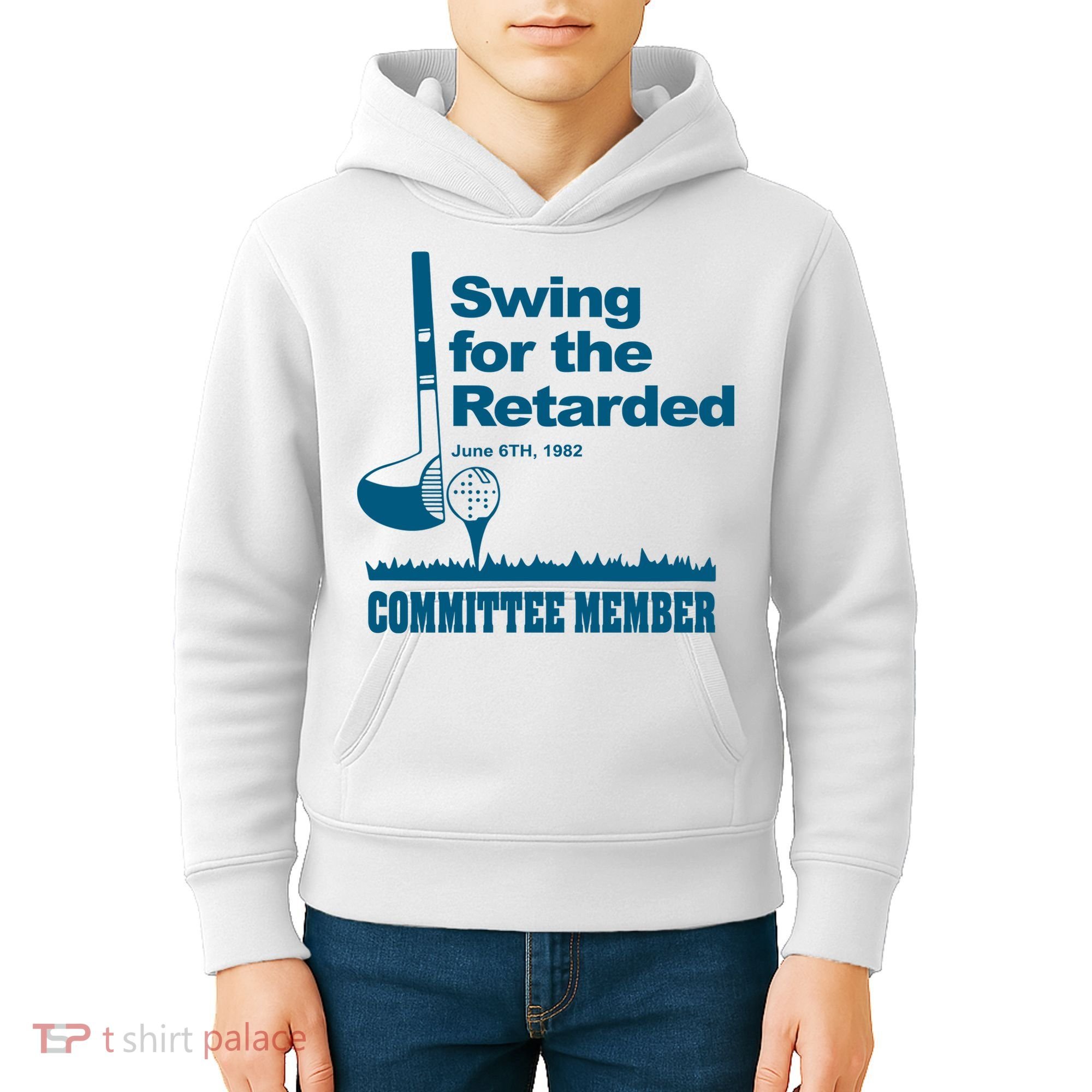 Swing For The Retarded Kids Hoodie