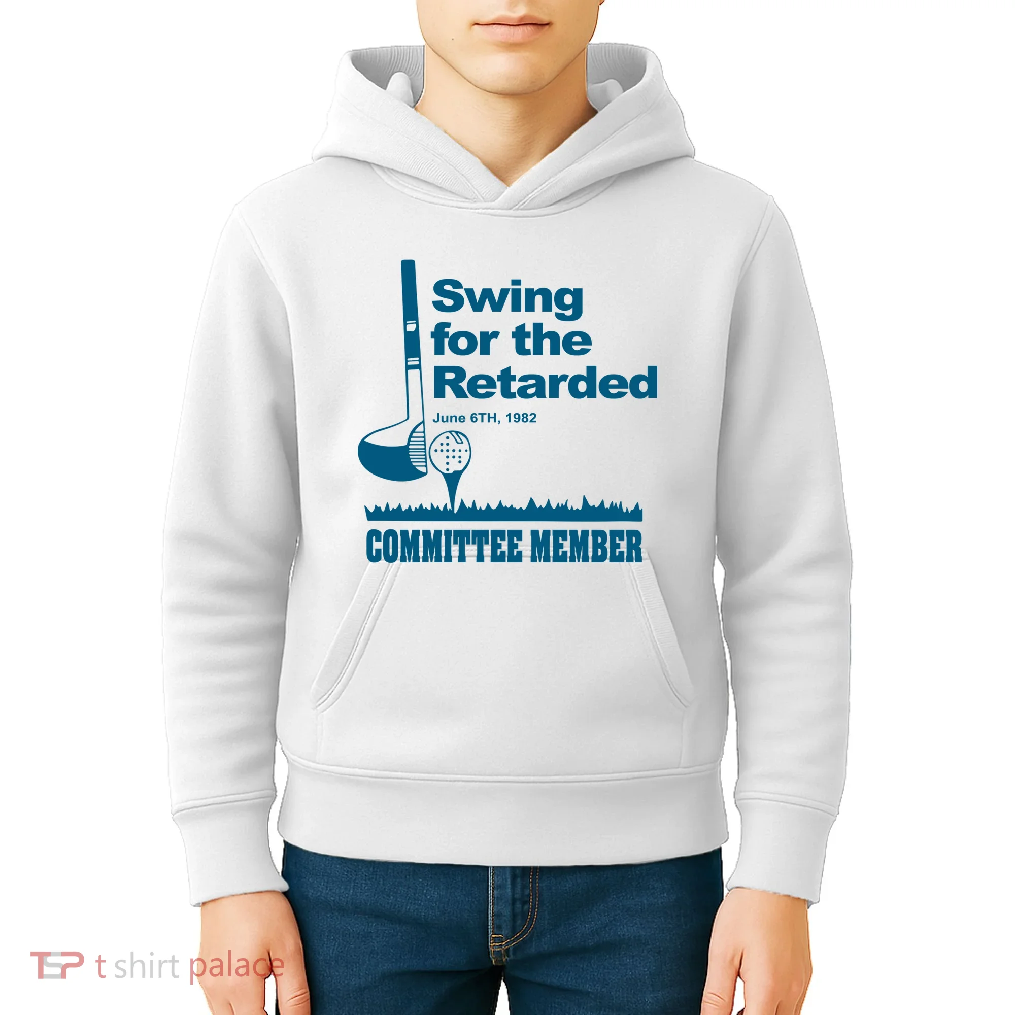 Swing For The Retarded Kids Hoodie