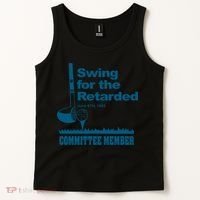 Swing For The Retarded June 6th 1982 Committee Tank Top thumb 2