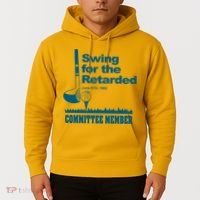 Swing For The Retarded June 6th 1982 Committee Hoodie thumb 2