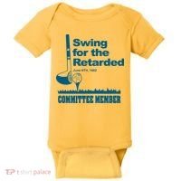 Swing For The Retarded June 6th 1982 Committee Baby Bodysuit thumb 0