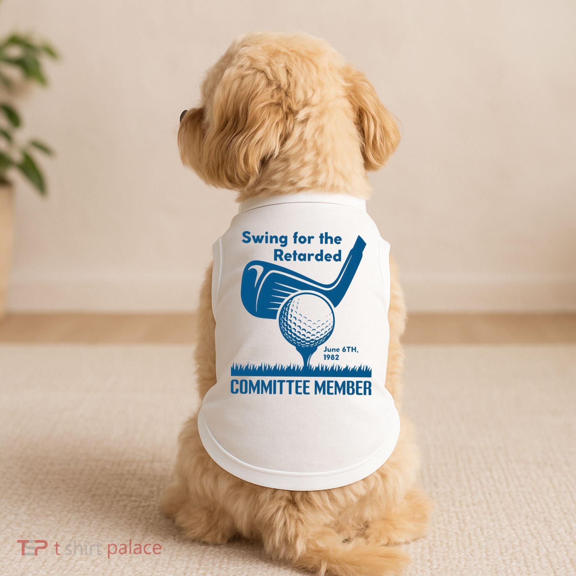 Swing For The Retarded June 6th 1982 Committee Member Doggie Tank