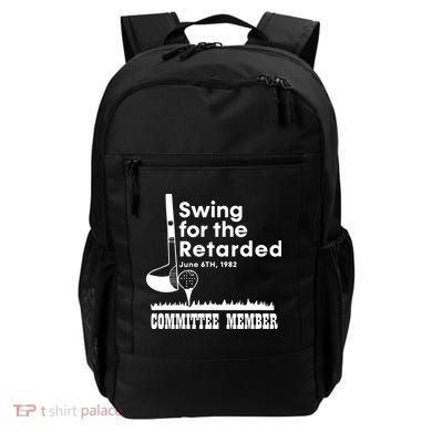 Swing For The Retarded Backpack