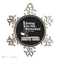 Swing For The Retarded Ornament thumb 0