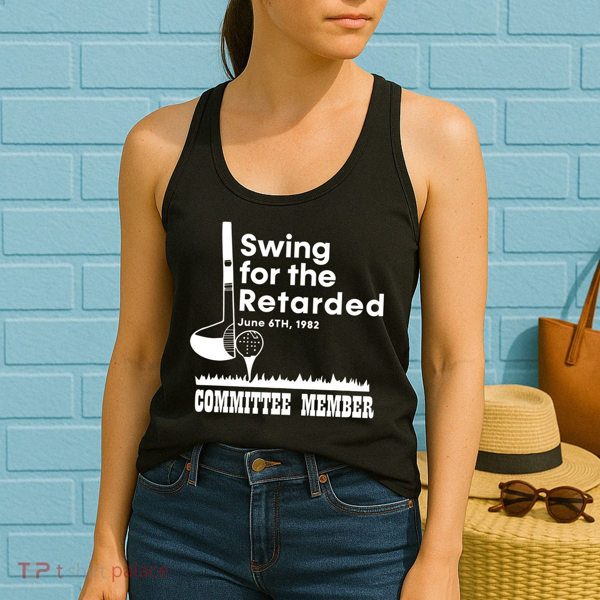 Swing For The Retarded Women's Tank Top