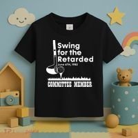 Swing For The Retarded Toddler T-Shirt thumb 3