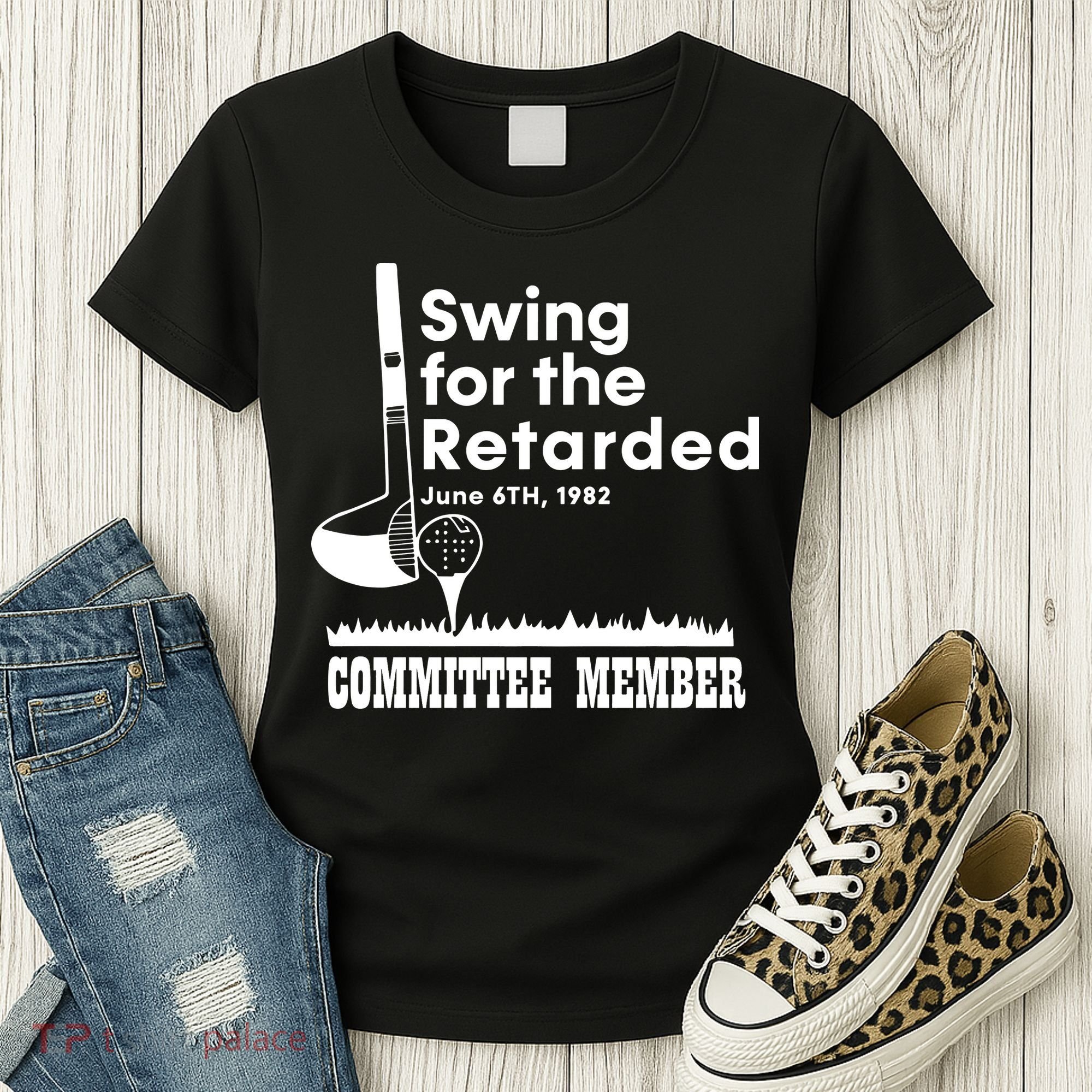 Swing For The Retarded Women's T-Shirt