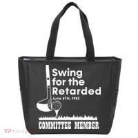 Swing For The Retarded Tote Bag thumb 0