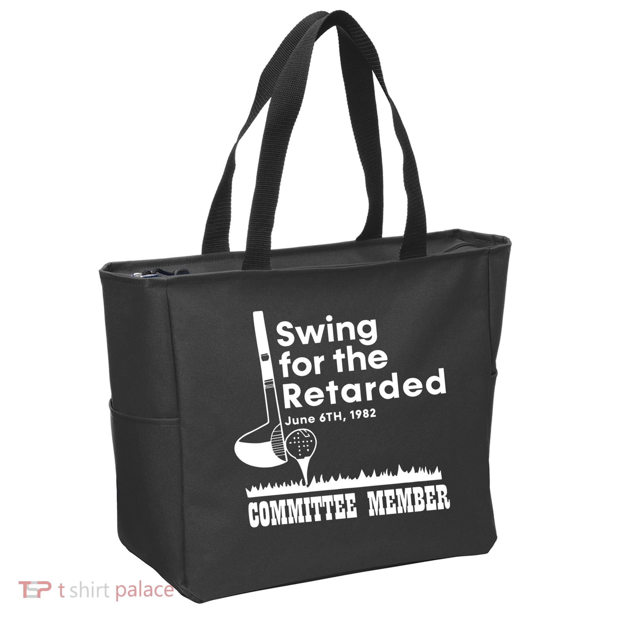 Swing For The Retarded Tote Bag