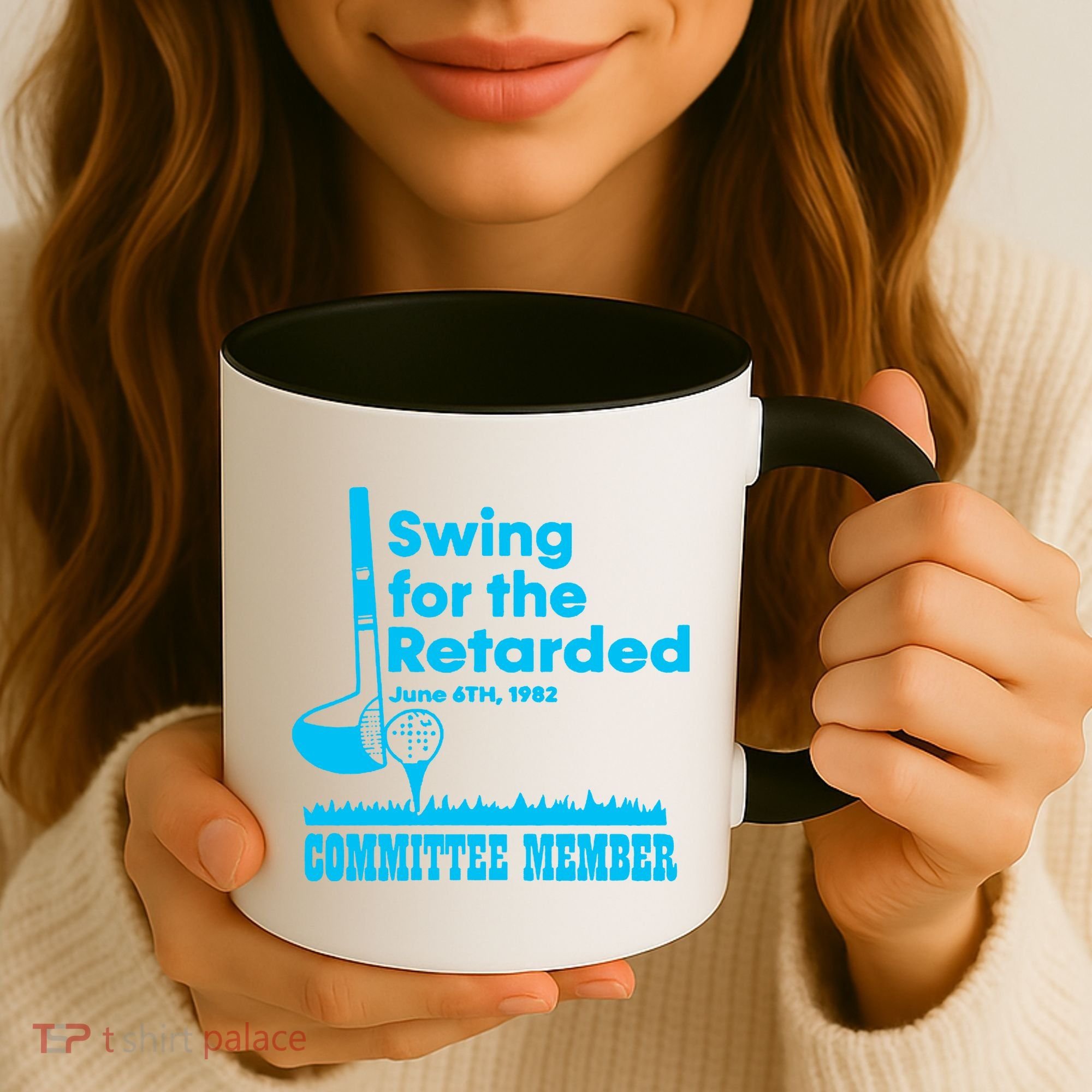 Swing For The Retarded June 6th 1982 Committee Coffee Mug
