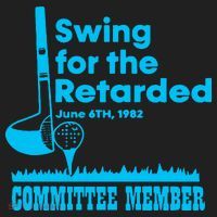 Swing For The Retarded June 6th 1982 Committee Hat thumb 2