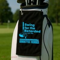 Swing For The Retarded June 6th 1982 Committee Golf Towel thumb 2