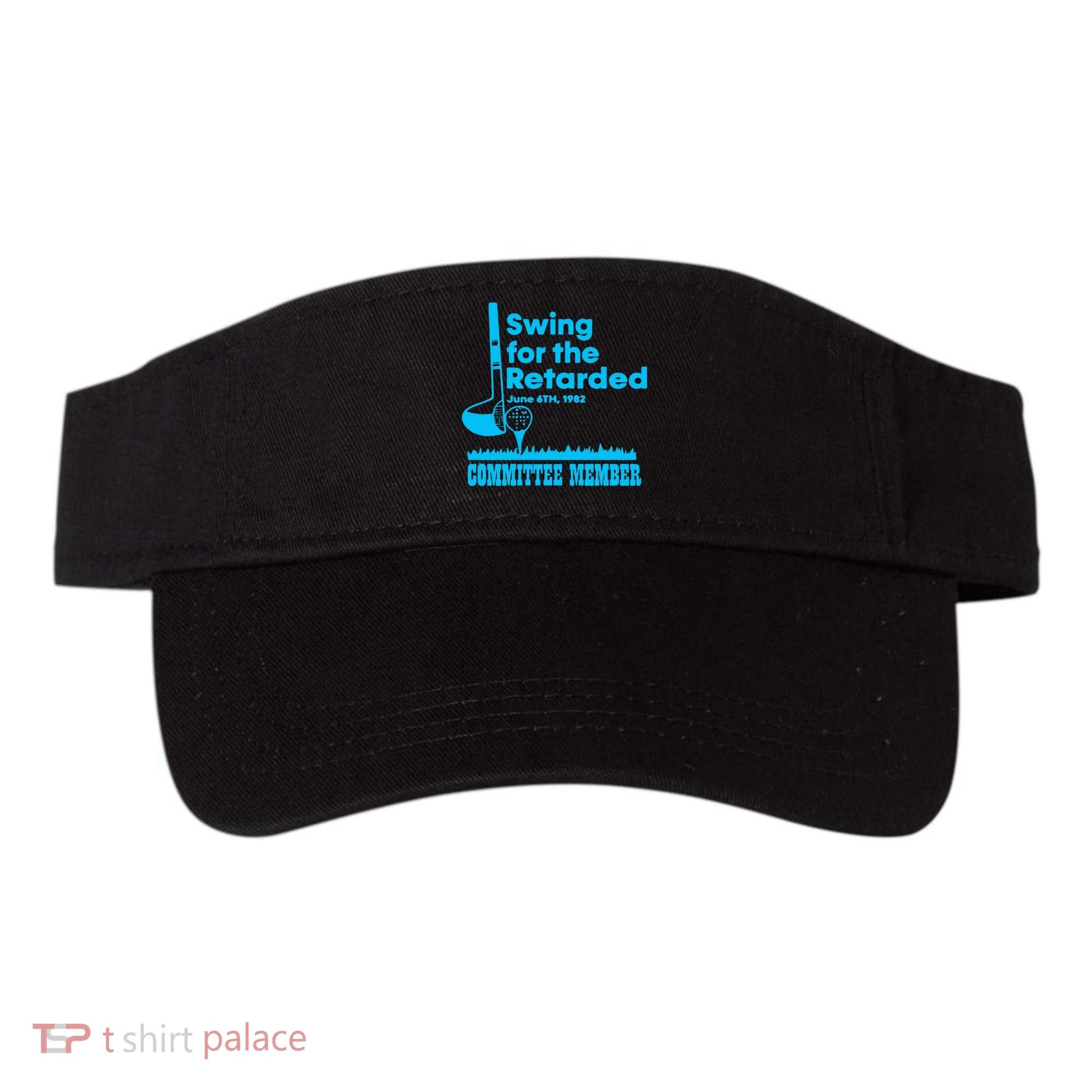 Swing For The Retarded June 6th 1982 Committee Visor