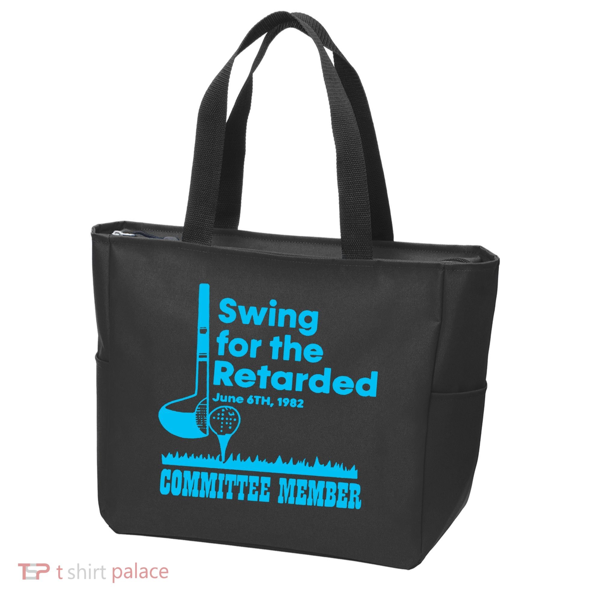 Swing For The Retarded June 6th 1982 Committee Tote Bag