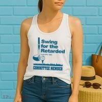 Swing For The Retarded June 6th 1982 Committee Women's Tank Top thumb 2