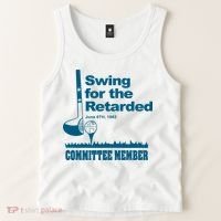 Swing For The Retarded June 6th 1982 Committee Tank Top thumb 2