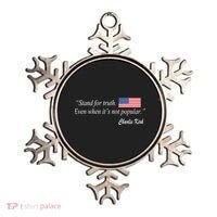 Stand For Truth Even When It's Not Popular Charlie Kirk Ornament thumb 0