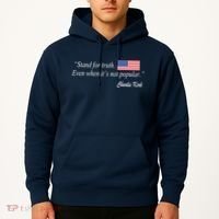 Stand For Truth Even When It's Not Popular Charlie Kirk Hoodie thumb 2