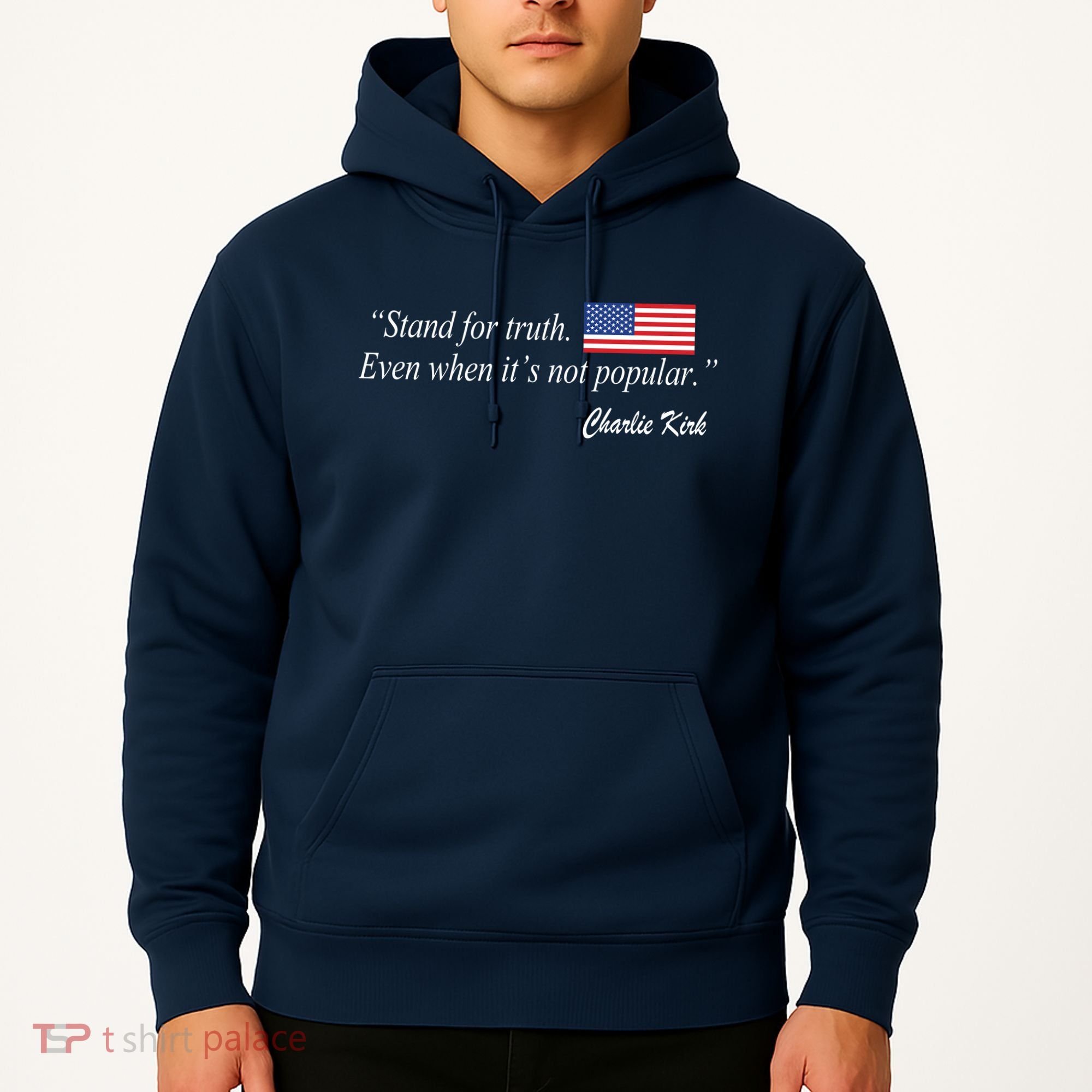 Stand For Truth Even When It's Not Popular Charlie Kirk Hoodie
