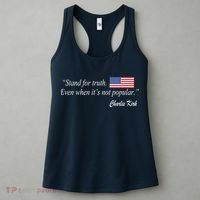 Stand For Truth Even When It's Not Popular Charlie Kirk Women's Tank Top thumb 3