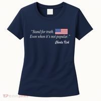 Stand For Truth Even When It's Not Popular Charlie Kirk Women's T-Shirt thumb 0