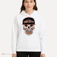 San Francisco The City Sugar Skull Hoodie thumb 5