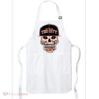 San Francisco The City Sugar Skull Apron thumb 0