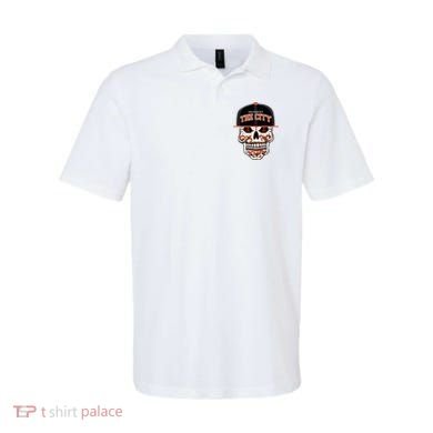 San Francisco The City Sugar Skull Polo