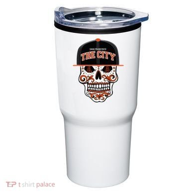 San Francisco The City Sugar Skull Tumbler