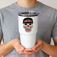 San Francisco The City Sugar Skull Tumbler thumb 2