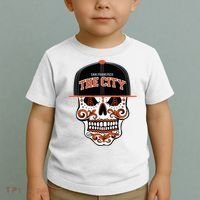 San Francisco The City Sugar Skull Toddler T-Shirt thumb 2