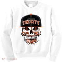San Francisco The City Sugar Skull Kids Sweatshirt thumb 0