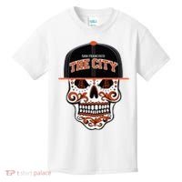 San Francisco The City Sugar Skull Kids T-Shirt thumb 0