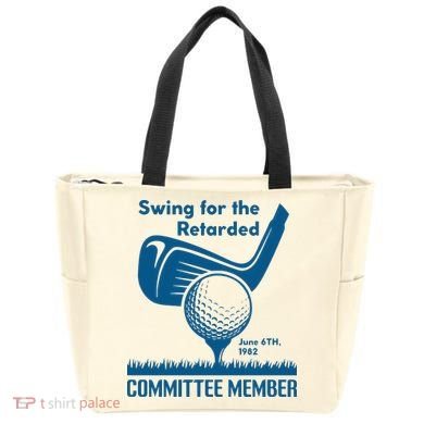 Swing For The Retarded Tote Bag
