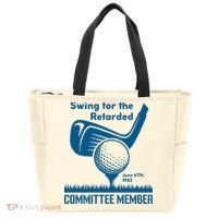Swing For The Retarded Tote Bag thumb 0