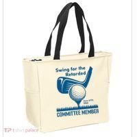 Swing For The Retarded Tote Bag thumb 2