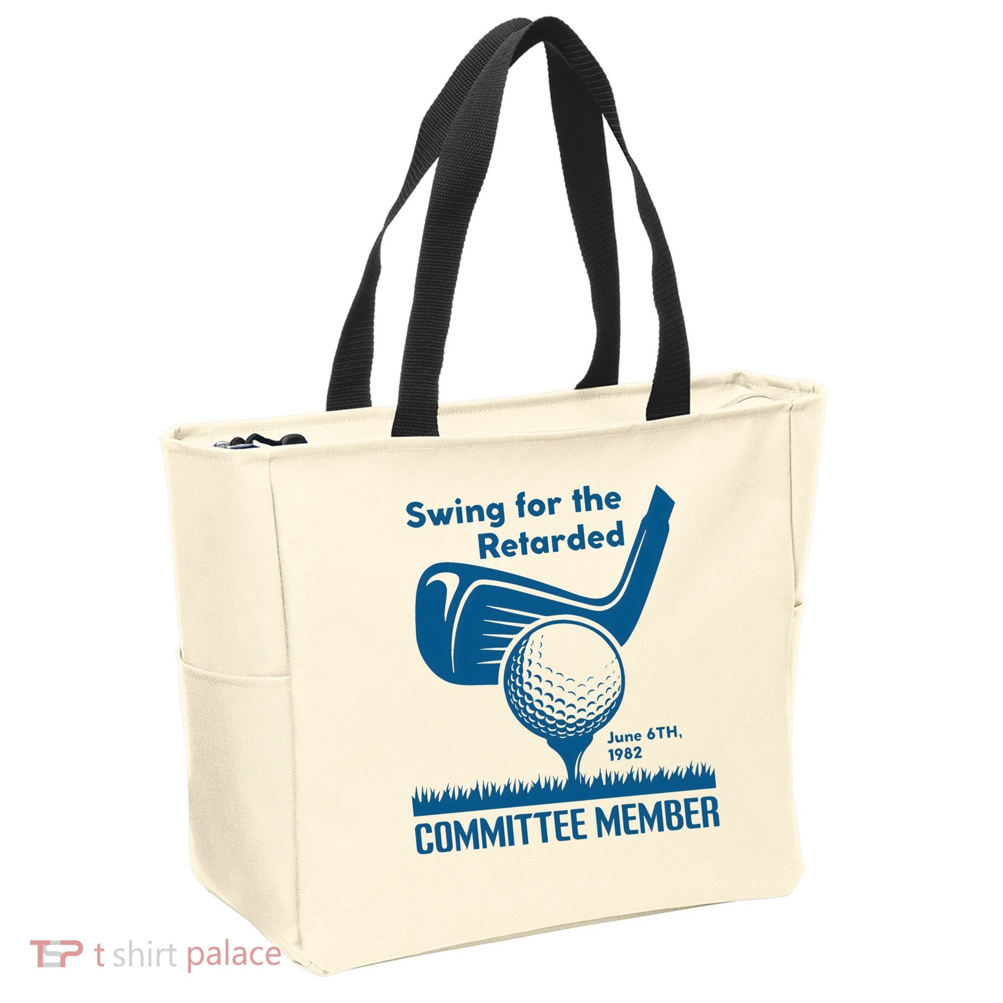 Swing For The Retarded Tote Bag