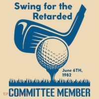 Swing For The Retarded Tote Bag thumb 4