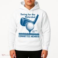 Swing For The Retarded Hoodie thumb 2