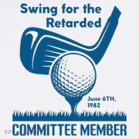 Swing For The Retarded Apron thumb 3