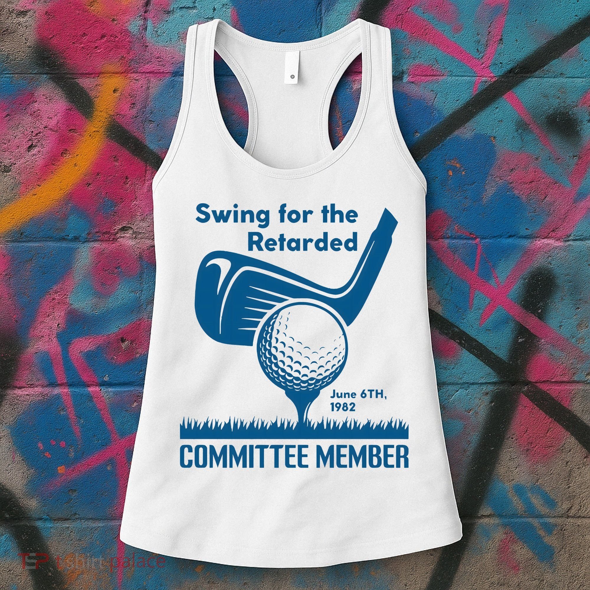 Swing For The Retarded Women's Tank Top