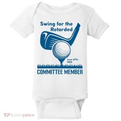 Swing For The Retarded Baby Bodysuit